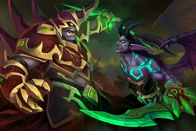 Wallpapers Demon Hunter World Of Warcraft Legion HD