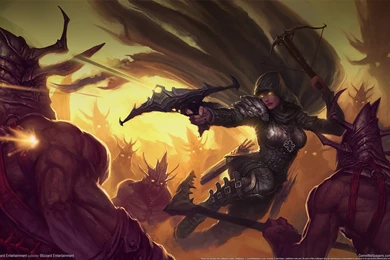 Games Wallpaper: Demon Hunter Diablo Phone Wallpapers For Desktop ...