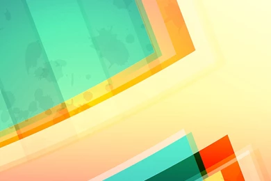 Retro Abstract Colorful Illustration iPad Wallpapers HD
