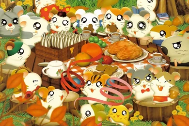 Cute Hamster Hamtaro Anime Wallpapers 12 － Anime Wallpapers   Free ...