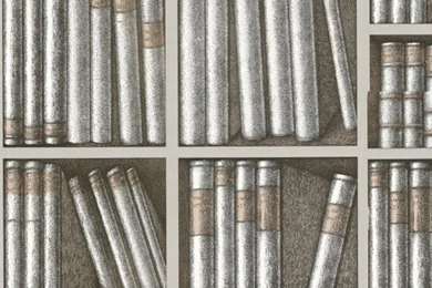 Fornasetti Ex Libris Wallpapers   Modern   Wallpapers   Los Angeles ...