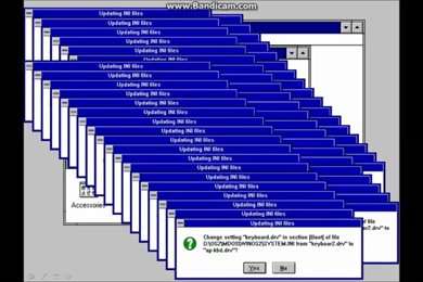 Windows 3.1 Crazy Error   YouTube