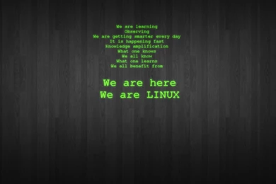 We Are Linux Computer Wallpapers