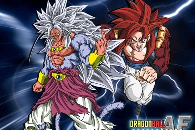 DeviantArt: More Like Broly Ssj5 Vs Gogeta Ssj4 By Dony910