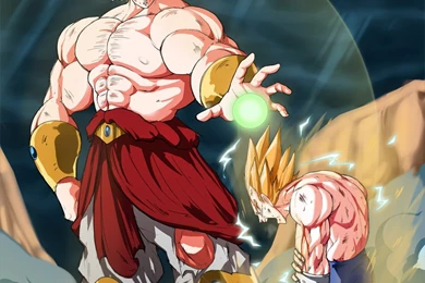 Movie 10 Broly Vs SSJ2 Vegeta By Edstir On DeviantArt