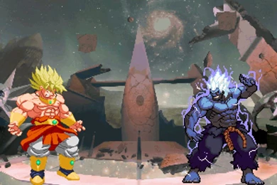 DeviantArt: More Like Broly Vs Oni Akuma By XxXPrince AsuraXxx