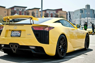Yellow Car Lexus LFA Wallpapers And Images   Wallpapers, Pictures ...