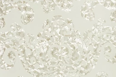 Brocatello Briolette Damask Wallpapers Cream