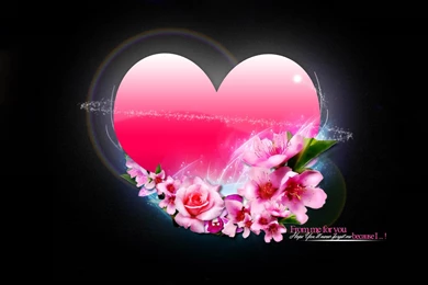 Love Hearts Pair HD Desktop Wallpapers