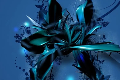 Download Wallpapers 640x960 Blue, Butterfly, Vector iPhone 4S, 4 HD ...