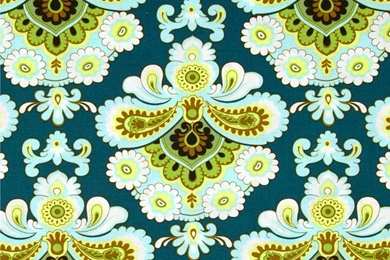 Amy Butler Belle French Wallpapers Spruce   Discount Designer ...