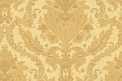 FG36052 Yellow Elegant Damask Wallpapers   Field Guide By Belair ...