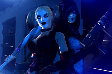 Harley Quinn And Kasumi Goto By Gomios13 On DeviantArt