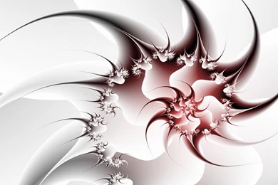 3D Abstract Wallpapers White