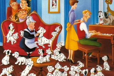My Free Wallpapers Cartoons Wallpapers : 101 Dalmatians