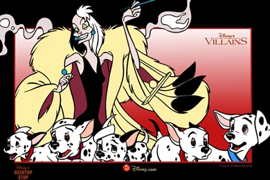 Image   Cruella de Vil Wallpaper 101 dalmatians 976733 1024 768 ...