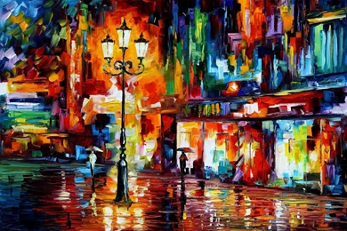 Leonid Afremov Oil Painting