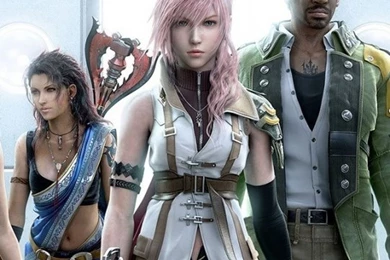 Download Wallpapers 540x960 Final Fantasy Xiii, Characters, Gun ...
