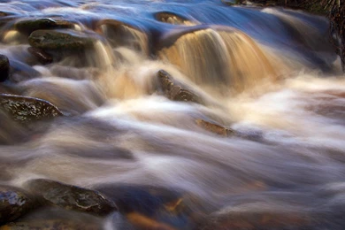 Mountain Stream Over Rocks Water Wallpapers   1600x1200 Pixels