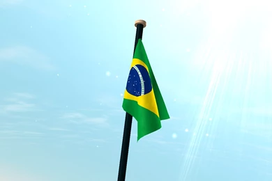 Brazil Flag 3D Live Wallpapers   Android Apps On Google Play