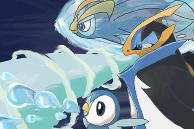 Piplup Prinplup Empoleon By TheFrymon On DeviantArt