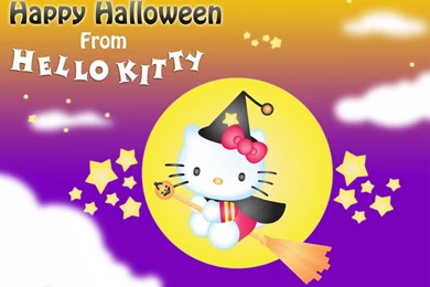 Free Hello Kitty Halloween Wallpaper Images