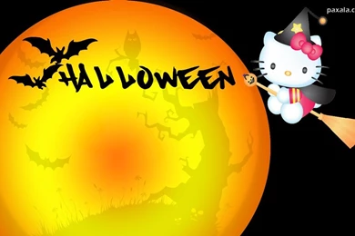Free Hello Kitty Halloween Wallpaper Images