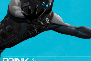 Download Wallpapers 1024x1024 Brink, Character, Pistol, Mask, Hood ...