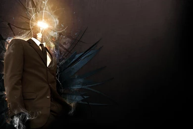 Digital Art, Photo Manipulation, Creativity, Suits, Lightbulb ...