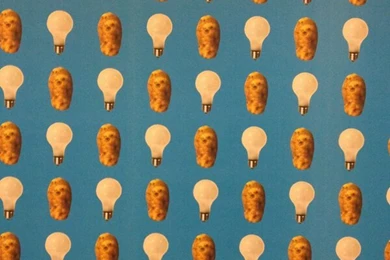 Amy Fox On Twitter: "Has The Potato And Lightbulb Wallpapers Always ...