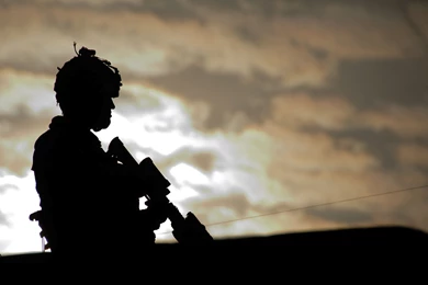 Soldiers Army Military Afghanistan Operator Aith M4 In