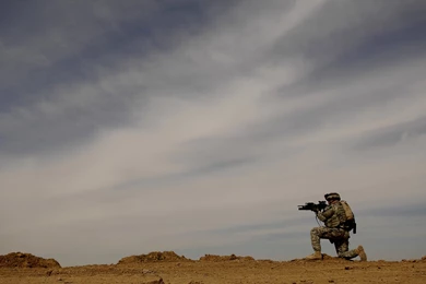 A Soldier On Guard In Afghanistan Image For Desktop And Wallpapers ...