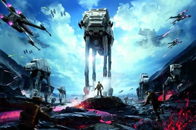 STAR WARS BATTLEFRONT Sci fi 1swbattlefront Action Fighting ...