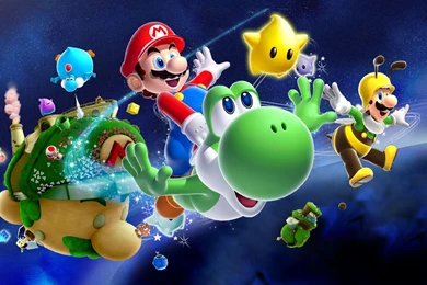 Games Backgrounds, 445020 Super Mario Galaxy Wallpapers, By John Zafra