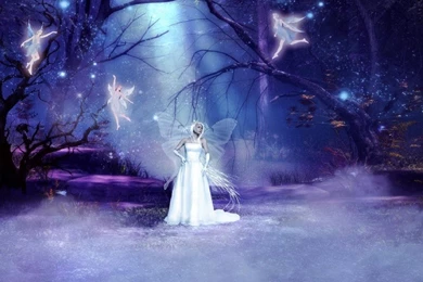 Dark Fairies And Angels