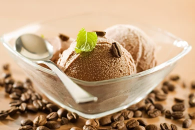 Dessert With Coffee Beans Wallpapers And Images   Wallpapers ...
