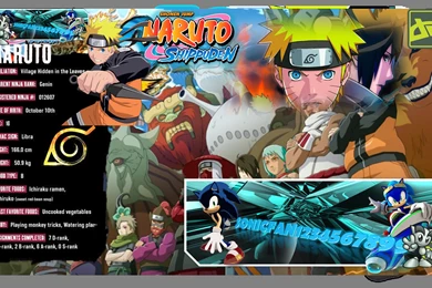 My Naruto Shippuden Wallpaper. *I Made This* By Sonicfan1234567899 ...