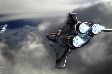 Battlestar Galactica Viper Cylon Wallpapers