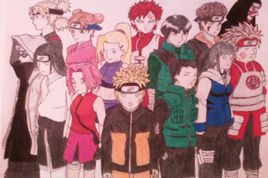 Naruto And Friends By SoulReaper919 On DeviantArt