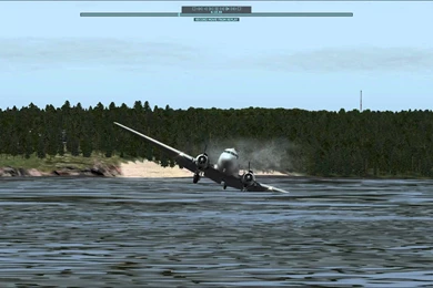 DC 3 Water Landing   YouTube