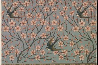 Almond Blossom And Swallow