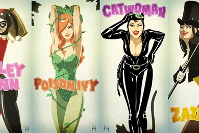 Gotham City Sirens Computer Wallpapers, Desktop Backgrounds ...