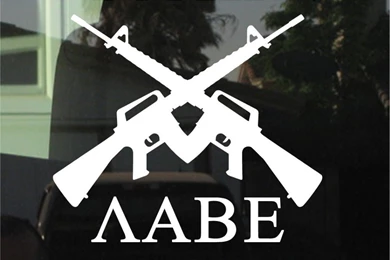 Aliexpress.com : Buy 20pcs/lot Molon Labe AR15 Crossed Sticker ...