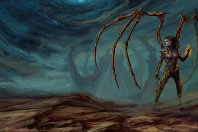 Wallpapers Kerrigan Heart Of The Swarm 1920x1080