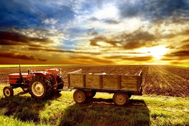 Wallpapers Tractor Games In The Field Artistic And 1920x1200 ...