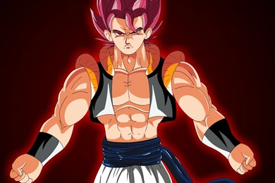 Dragon Ball Z Gogeta Super Saiyan God