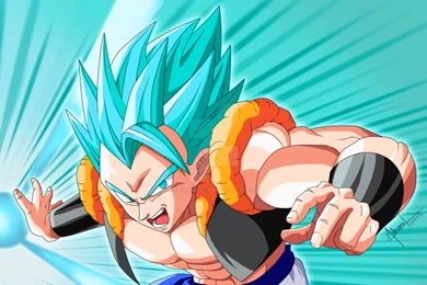 DeviantArt: More Like Gogeta Super Saiyan God By AdrianoL Drawings