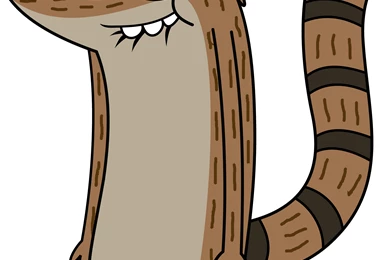 Rigby On A Snow Mobile By Gamefan6219 On DeviantArt