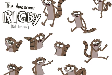 The Awesome RIGBY By RAB Arts On DeviantArt