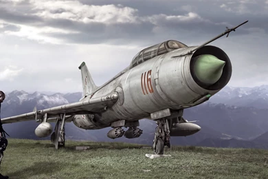 Wallpapers Airplane Fighter Airplane Sukhoi Su 7 Aviation Image ...